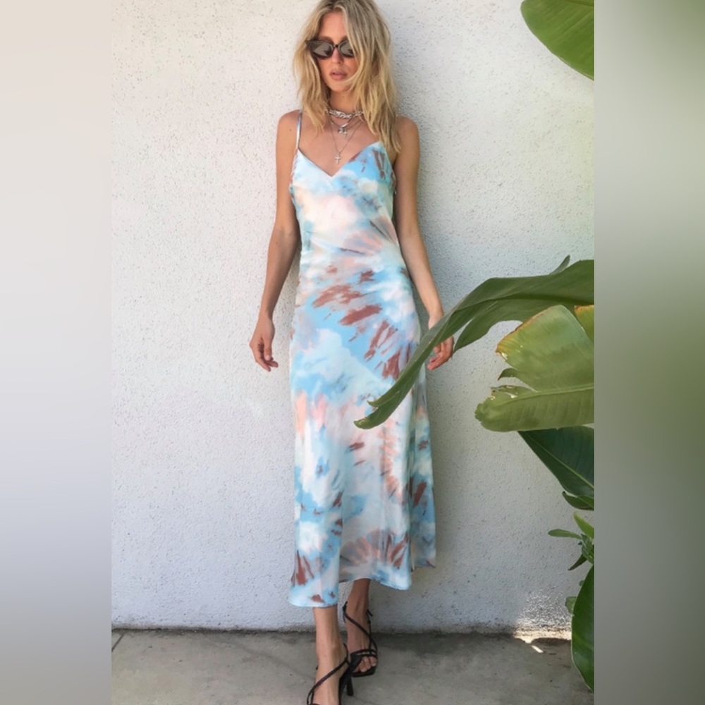 NASTY GAL TIE DYE DRESS